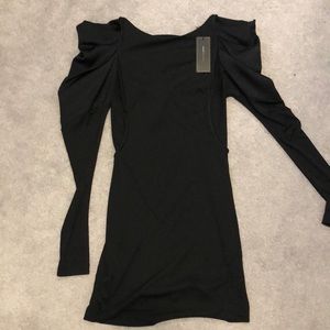 BCBG black mini cocktail dress
